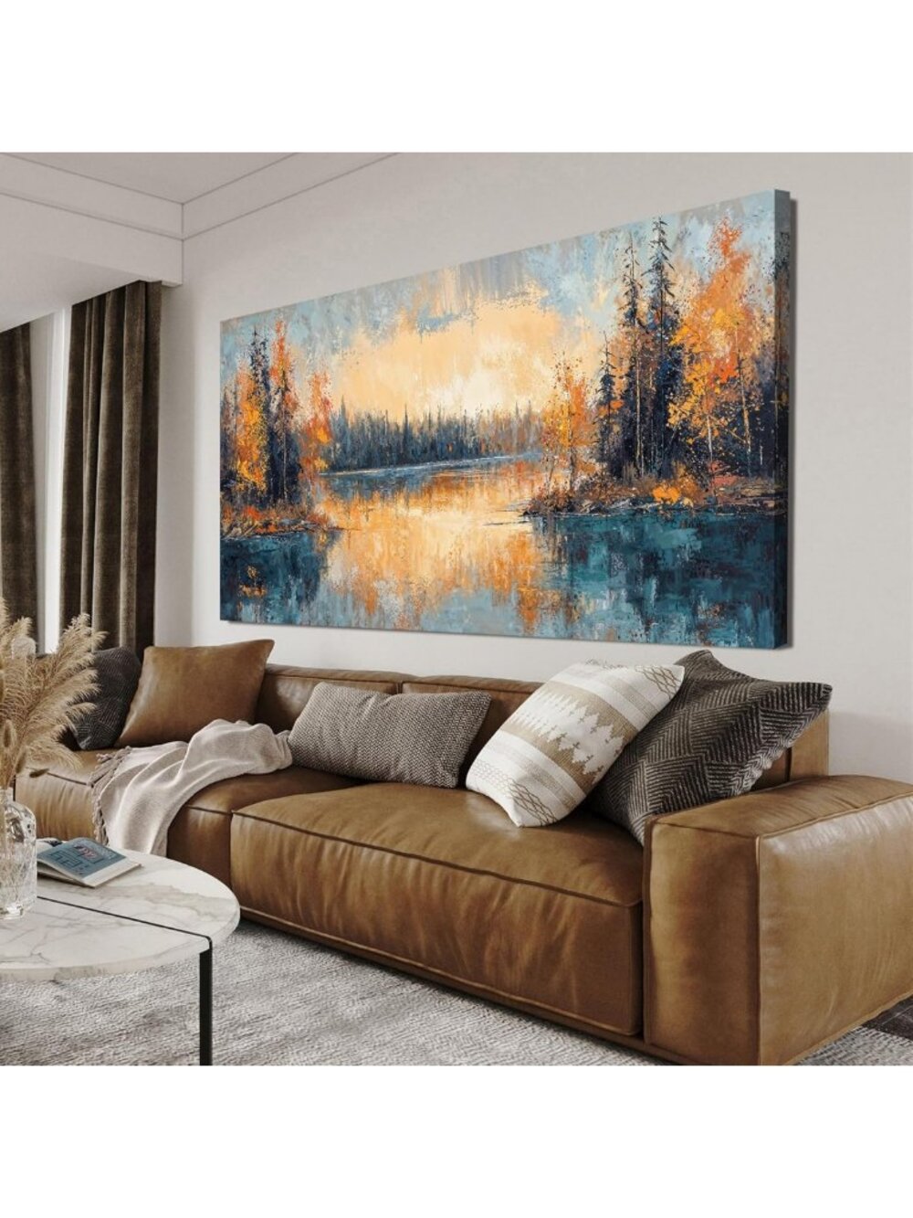 Modern Canvas Wall Art Decor - Nature Landscape Artwork for Living Room & Office